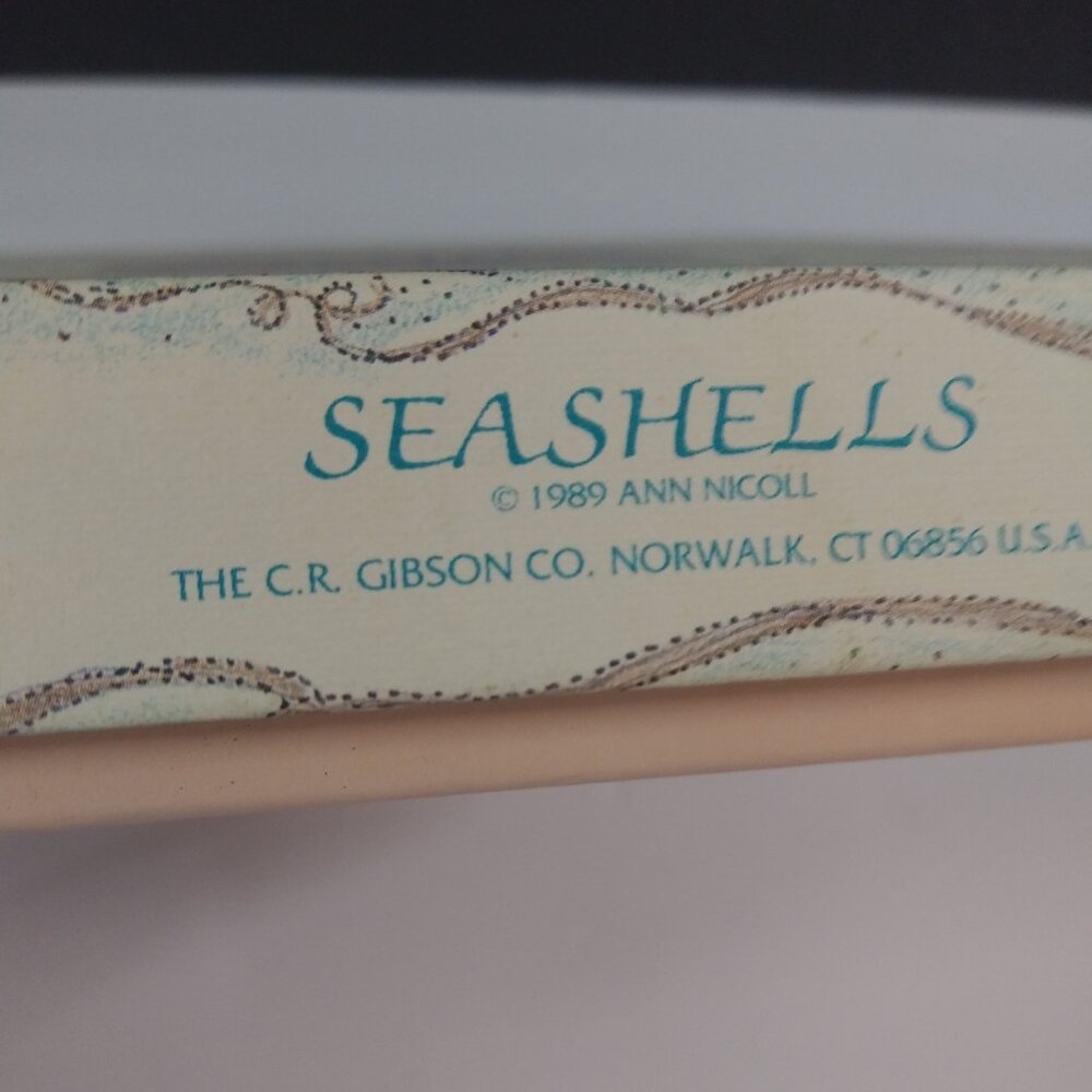 Seashells Stationary Set Vintage Remaining Pieces - Picture 7 of 11